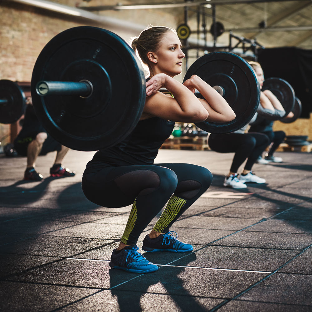 Strength training at OmniFlex Fitness